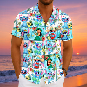 Tropical Aliens Hawaiian Shirt - Personalized Gifts For Movie Lovers 02HULU170725