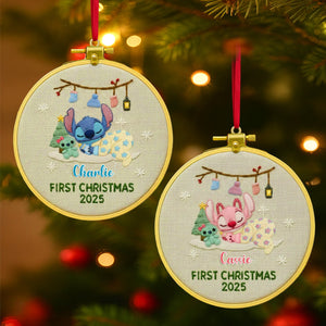 Baby First Christmas Acrylic Ornament - Personalized Gifts For Kids 05tomg171125