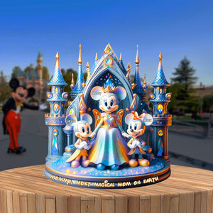 Personalized Gifts For Magical Mom Acrylic Plaque, Most Magical Mom On The Earth-Homacus