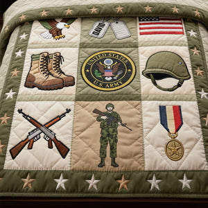 Personalized Gifts For Veterans Blanket 04natn040226