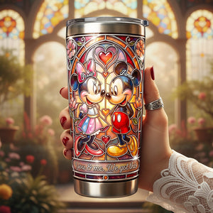 Romantic Couple 20oz Tumbler - Personalized Gifts For Couple 04tota160126