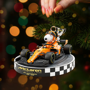 60th Anniversary Personalized Gifts For Racing Car Lovers Christmas Ornament 02nata130925