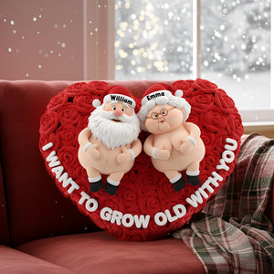 Naughty Old Couple Pillow - Personalized Gifts For Couple 01ohlu181125
