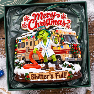 Camping Car Ornament - Personalized Gifts For Comedy Lover Christmas Ornament 04NATA141026