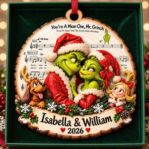 You’re A Cheeky One Christmas Ornament - Personalized Gifts For Couple 05HUDT221026