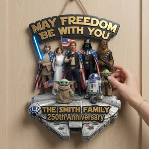 250th Anniversary Acrylic Sign - Personalized Gifts For Family 03TYDH100626