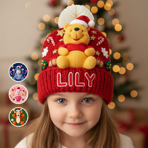 Personalized Gifts For Cartoon Lovers Bobble Beanie Hat 05namg011025