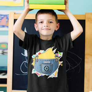 Cute Cartoon Shirt Personalized Back To School Gifts For Kids 01tgtn310725