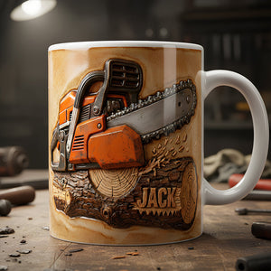 Chainsaw Coffee Mug Personalized Gifts For Lumberjack 05TGDT271125