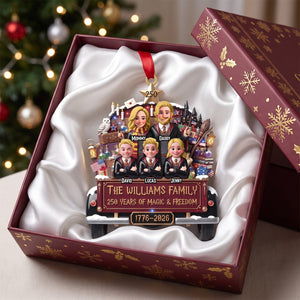 250 Years Of Magical & Freedom Christmas Ornament - Personalized Gifts For Family 03tytn2508526