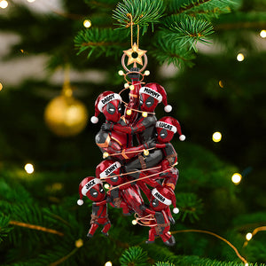 Playful Family Tree Ornament, Personalized Gifts For Family Ornament 03qhtn230925-Homacus