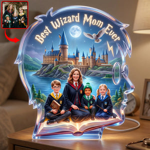 The Greatest Mothers In Fantasy World Acrylic Light Box - Custom Photo Gifts For Moms 05naqn300326