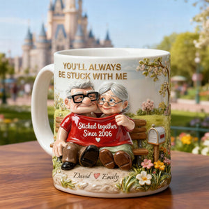 Bonded Couple Coffee Mug, Personalized Gifts For Couple 04qhqn220126