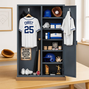 Baseball Personal Locker Acrylic Plaque Personalized Gifts For Baseball Player 03QHDT070625-Homacus