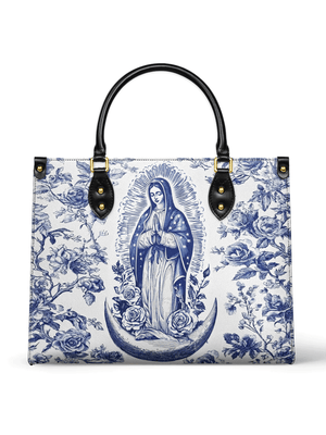 Catholight Sacred Serenity Virgin Mary Leather Bag