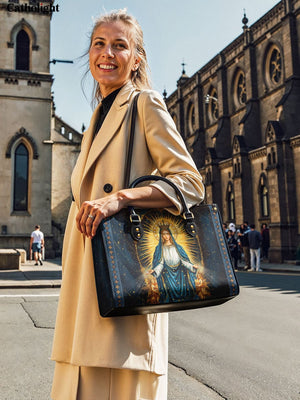 Catholight Celestial Devotion Leather Bag