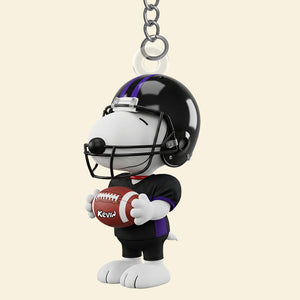 Gifts For Football Lovers Personalized Cartoon Keychain 01HUDT110625
