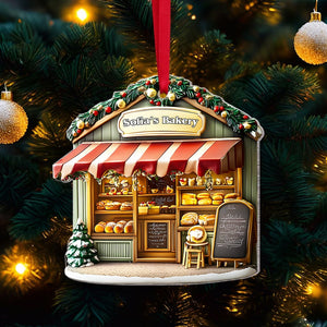 Personalized Gifts For Baker Christmas Ornament, Baking Store 02tgmh151124 - Ornament - GoDuckee