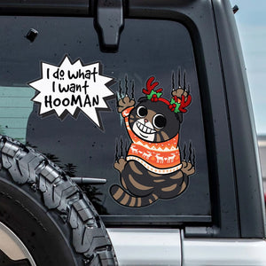 Cat-Personalized Decal-Gift For Cat Lover- Christmas Gift - Home Decor - GoDuckee