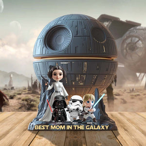 Personalized Gifts For Mom Acrylic Plaque, Best Mom In The Galaxy 01qhtn160425-Homacus