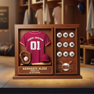 Personalized Gifts For Baseball Coach Acrylic Plaque 03ohtn080725