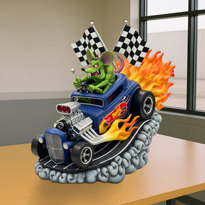 Personalized Gift For Hot Rod Lovers Acrylic Plaque, Hot Rod Racing 03qhtn180625