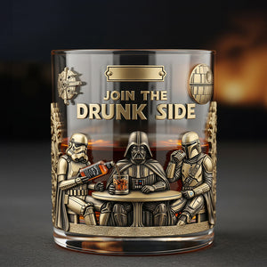 Drunk Galaxy Troop Whiskey Glass, Personalized Gifts For Movie Fans & Drinking Lovers 04qhtn050825