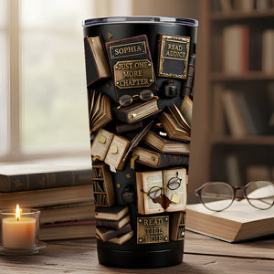 Reading Book 20oz Tumbler - Personalized Gifts For Book Lovers 06dtdt291225