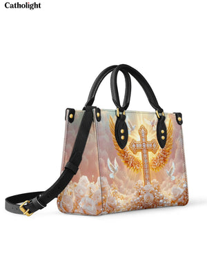 Catholight Dove of Peace Leather Bag