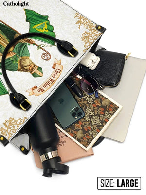 Catholight Saint Patrick's Devotion Leather Bag
