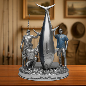 Fishing Trophy Moment Plaque, Personalized Gifts For Fishing Lovers 05qhtn290825