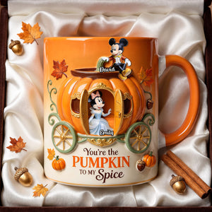 Sweet Pumpkin Spice Couple Accent Mug, Personalized Gifts For Couple 04qhdh170826