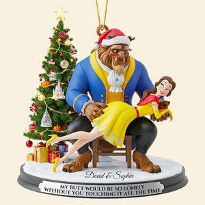 Funny Fairytale Ornament Christmas Personalized Gifts For Couple 03NADT090925