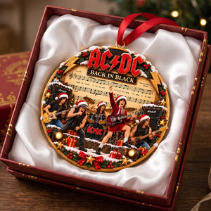 ACDC Band Christmas Ornament - Personalized Gifts For Rock Lovers 02natn261026