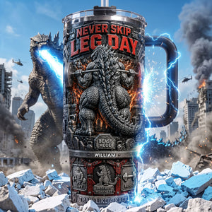 Fun Leg Squat 40oz Tumbler With Handle, Personalized Gifts For Gymer 04qhlu230726-Homacus