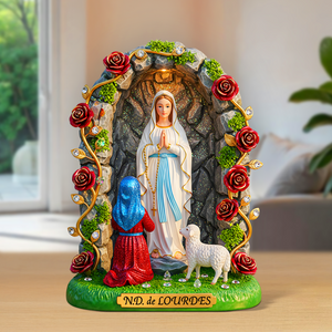 Virgin Mary Plaque - Personalized Gifts For Virgin Mary Lovers 02ohpu300625-Homacus
