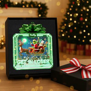 Personalized Gifts For Christmas, Funny Christmas Acrylic Ornament 02pata021025