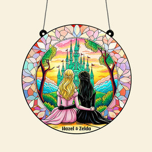 Besties Suncatcher Ornament - Personalized Gifts For Best Friends 05hyta271125