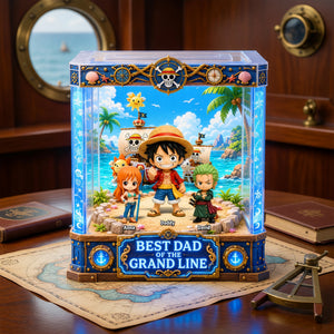 Dad’s Adventure Crew Acrylic Plaque - Personalized Gift For Dads 05TOQN180526