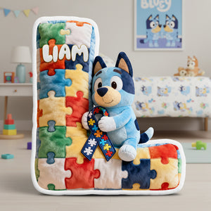 Autism Awareness Custom Shaped Pillow - Personalized Gifts 01ohta101225