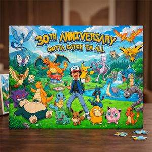 30th Adventures Jigsaw Puzzle - Personalized Gifts For Kids 03tydt060726