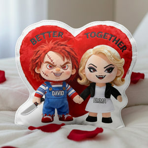 Gothic Doll Couple Pillow - Personalized Gifts For Couples 05OHLU111225