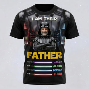 I Am The Father 3D Shirt - Custom Photo Gifts For Dads 02nadt050526