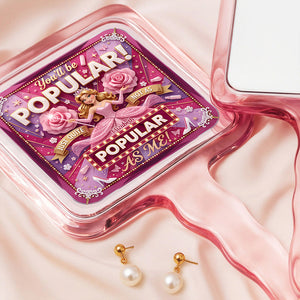 Glam Handheld Mirror - Personalized Gifts 05PADT031225