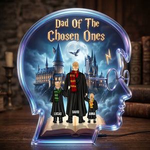 Dad Of The Chosen Ones Acrylic Light Box - Personalized Gifts For Dad 03natn110526