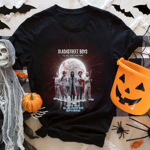 Slasher Boy Band Shirt, Halloween Gifts For Horror Fans 03qhdt230825