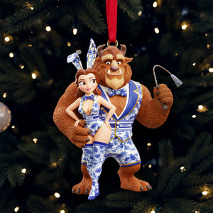 Cheeky Fairytale Couple Ornament - Personalized Gifts For Couple 05ohlu031025