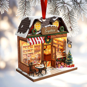 Bakery Miniature Christmas Ornament - Personalized Gifts For Baking Lovers 06PGQN281025
