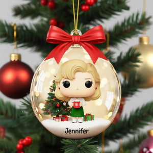 Funny Holiday Christmas Ornament - Personalized Gifts For Movie Lovers 02pgqn060925