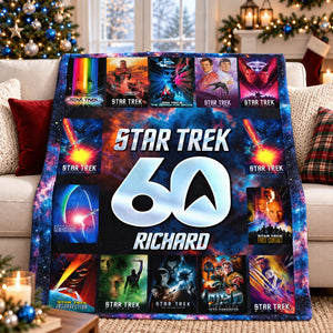 Epic Space Adventure Series - Personalized Gifts For Sci-Fi Lovers Blanket 05naqn021026